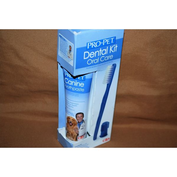 Pro Pet Dental Kit Oral Care 3 oz. Dog Pet Health Puppy Canine Teeth Tooth Vet