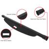 For Kia EV6 2022 2023 2024 Retractable Trunk Cargo Cover Security Shield Black