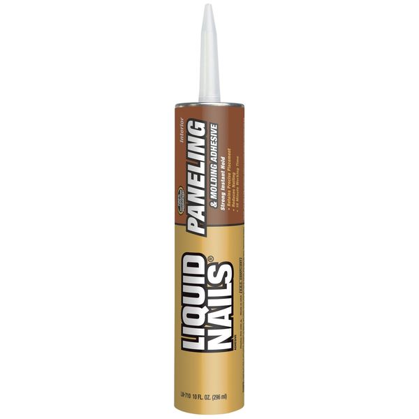 Liquid Nails LN710 Paneling and Molding Adhesive, 10oz, White