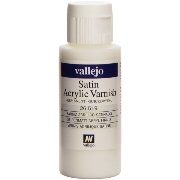 Vallejo Model Color 60 ml Satin Liquid Varnish