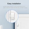 1 Set Security Magnetic Sensor Alarm w/ Remote Control Refrigerator Open Remind