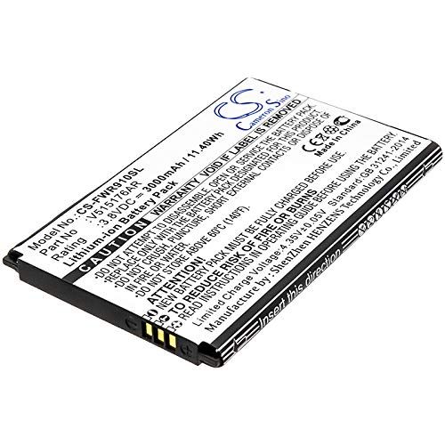 Ejjinenbby Replacement Battery Compatible for Franklin Wireless R910 (3000mAh/3.8V), V515176AR Battery