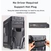 Internal Card Reader, Bewinner PC Front Panel USB 3.0 Ports M2 SD MS XD CF TF Card Dashboard Ultra Durable Multifunction High Speed Internal Memory Card Reader