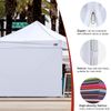 ABCCANOPY Side Panel for 3x3M Straight Leg Gazebo,1 Pack Sidewall Only (Brown)