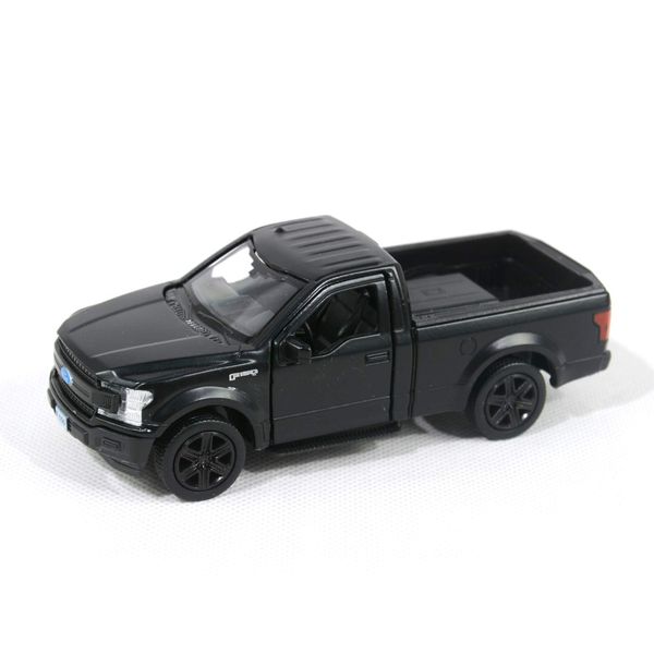 Tianmei 1:32 Scale Pickup Truck Alloy Die-Cast Car Model Collection Decoration Ornaments, Kids Play Vehicle Toys with Pull Back Action and Open Doors (FT 150 - Black)