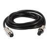 uxcell GX12 6 Pin Male/Female Head Aviation Socket Connector Electrical Cable 2m