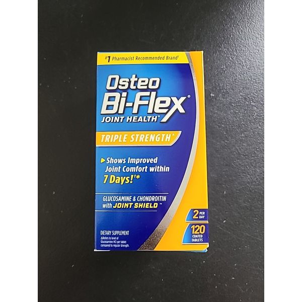 4 Pack Osteo Bi-Flex Triple Strength Coated Tablets, 120 Ct