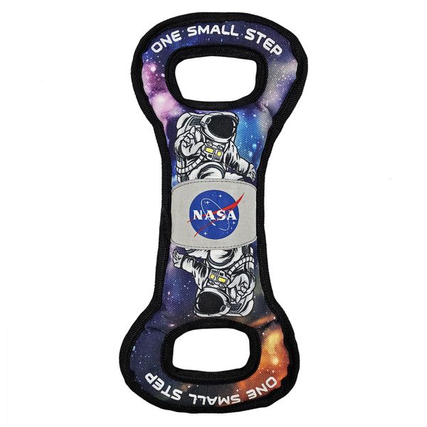 Pets First NASA Awesome Dog Pull Ring - One Small Step