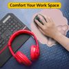 ThriveHive Cloud Mouse Wrist Rest with Non-Slip Base - Pink
