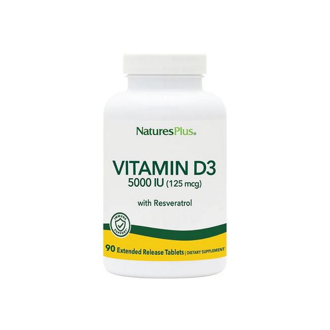 Nature's Plus Calcium Magnesium Vitamin D3 - 180 Tablets