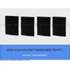 Compatible With Holmes HAP8650B-U Air Purifier Charcoal Carbon Filters 4-Pack