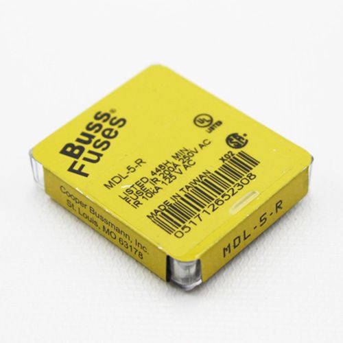 Cooper Bussmann MDL-5-R Buss Small Dimension Fuse