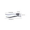 1 Piece Metal Garlic Press Manually Crusher Handheld Ginger Kitchen Tools