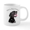 CafePress Mans Best Friend 20 oz Ceramic Mega Mug