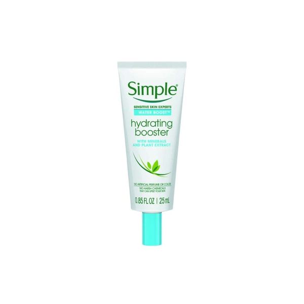 Simple Water Boost Hydrating Booster, Dry Sensitive Skin, 25 ml (Pack of 2)