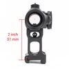 GLECTICAL Red Dot Sight Riser Mount 2″ Height Picatinny Riser Optic Mount for T1 T2 H1 H2 M5