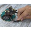 Brass Door Knocker - Rams Head