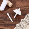 AHANDMAKER 3Pcs Spool Pin Cap Set Plastic Replacement Spool Pin for Sewing Machine, Wire Rod Pin Sewing Machine Accessories