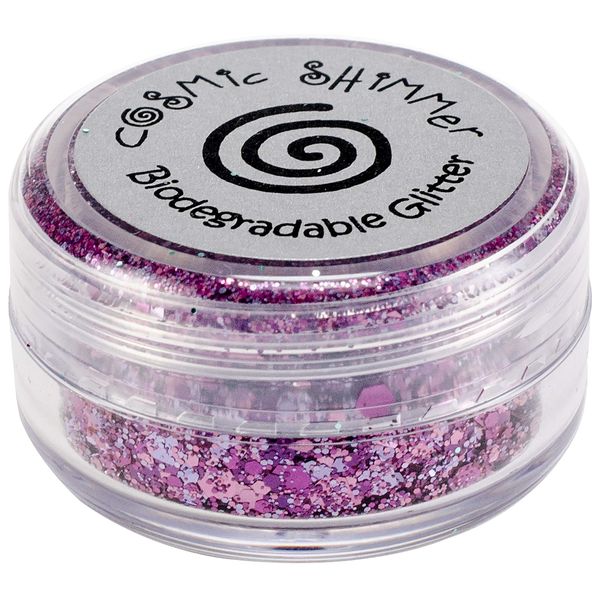 Creative Expressions Cosmic Shimmer Biodegradable Glitter 10Ml-Pink Fizz