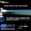  CREE LED Conversion Kit Bulbs H11 H9 7600 Lumens Replace H16 Osram