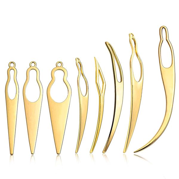 POFET Dreadlock Extensions Tool Dreadlocks Interlock Needle for Hair Tightening Accessories Pack of 8
