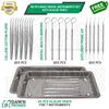 90 Pcs Basic Dental Instrument Set With Scaler Tray For Teeth Cleaning German Gr