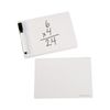 Write On Mini Dry Erase Board - 12 Pieces - Educational and Learning Activities for Kids