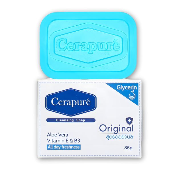 Cerapure Glycerin Soap Bars For Men Women Clear Transparent Bath Soap Bar For Dry Skin Formular Cleanse And Moisturize Skin All Day Freshness (1)