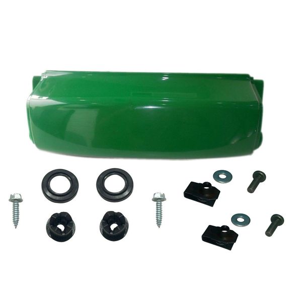 Kumar Bros USA New Bumper Replaces AM128998 Fits John Deere LT133 LT155 LT166 LT150 LT160 LT170 LT180 LT190 W/Mounting Hardware & Hinge Bushing Kit