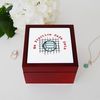 CafePress We Practice Memory Keepsake Jewelry Box, 5"x5"x3.75"