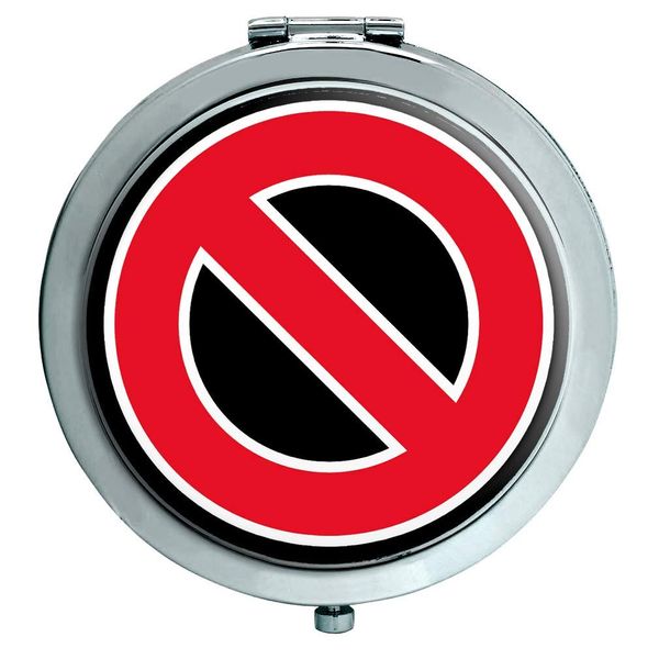 STOP Sign Compact Mirror