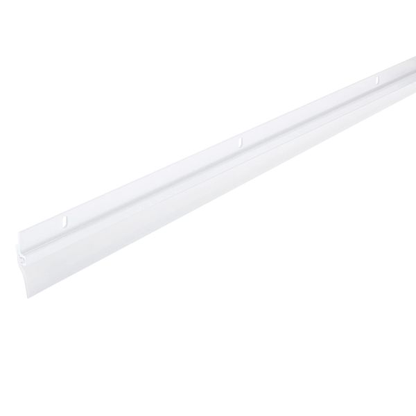 36 Inch Triple Fin Vinyl Door Sweep, White Finish – MD Building Products 05215