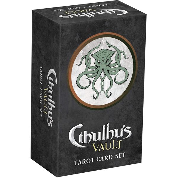 Ultra Pro Cthulhu's Vault Tarot Card Set , Black