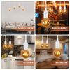 Teynewer Pendant Light Ceiling Lighting Fitting, E27 Lamp Holder with Switch Suspended Pendant Light Fitting Kit, 2 Core Textile Cable UK Plug (White, 4m)