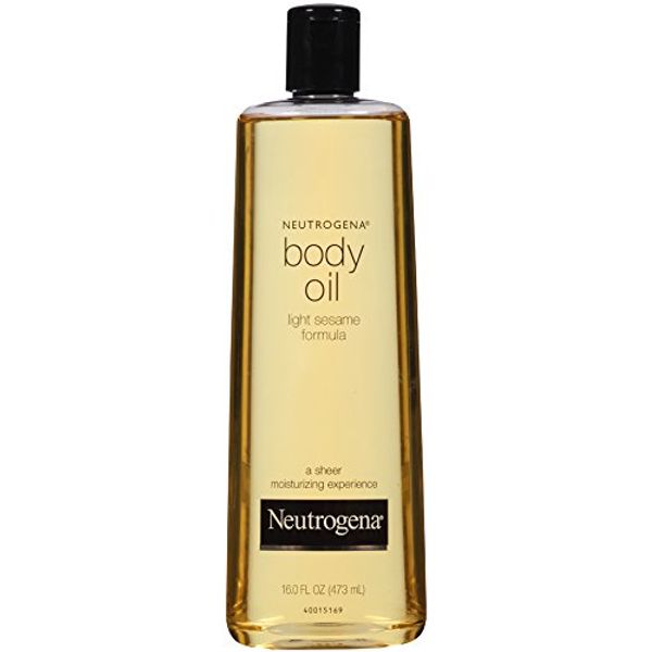 Neutrogena Body Oil, Light Sesame, 16 Fluid Ounce