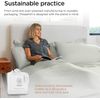 Luxury 800 Thread Count Full Size 100% Cotton Sheets - Light Grey Sateen Weave B