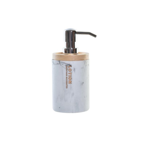 DOSIFICADOR RESINA CAUCHO 9X7.7X17.5 MARMOL BLANCO