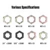 Axle Spindle Rethreading Axle Spindle Threading Set Thread Chaser Set Tool Set Multiple Specification Thread Repairing Cleaning Tools