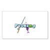 CafePress Fishing Sticker Rectangle Bumper Sticker Car Decal