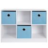 6 Cube Storage organizer Durable Bookcase Shelves Storage Rack Office/Home Use