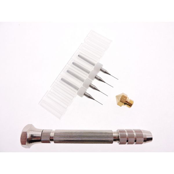 Makerbot 2 Flashforge .4mm Nozzle M7 Thread MK10 Clogged Nozzle Kit 1.75MM 