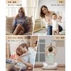 Dreamegg White Noise Machine, 24 Healing Sounds, Natural Sounds, BGM Night Light, Earphone Compatible, Stepless Volume Control, Timer Included, Baby, Stop Crying, Sleep Peacefully Focus, Noise Reduction, Tinnitus Relief, Speaker, D1 (White)