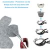 12 Pack Pot & Pan Protectors in 3 Sizes, Stackable Pan Separators to Avoid Scratching or Marring, Cookware Protector Set for Glass Ceramic Plates & Bowls