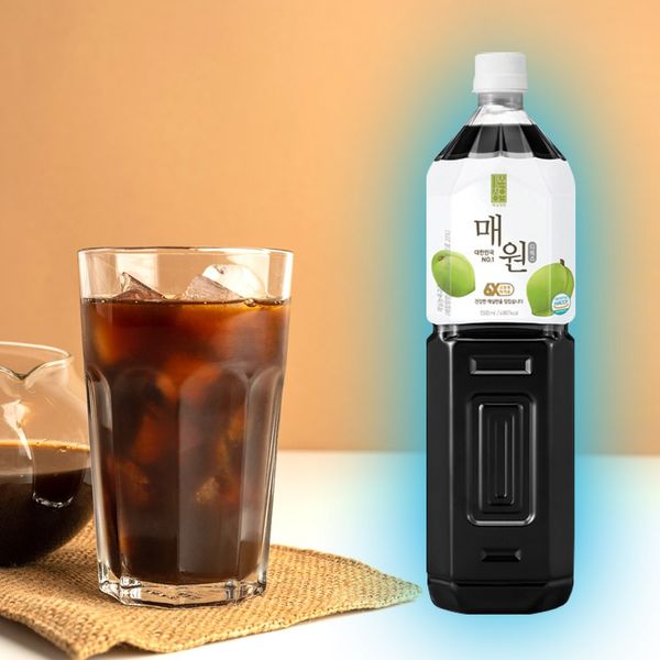 Bohae Maewon Plum Concentrate 1.5L x 8 / Plum Concentrate Diluted Beverage Base Maewon Deluxe