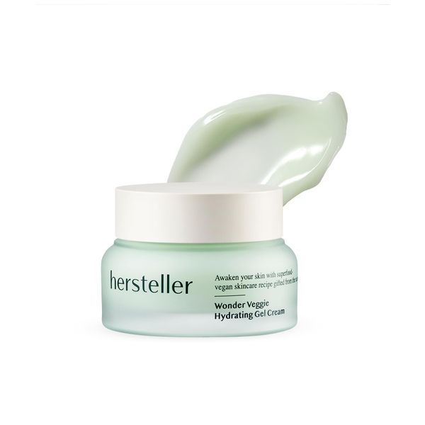 hersteller Wonder Veggie Hydrating Gel Cream 50ml, 1.7 Fl Oz Superfood Kale Leaf Extract Deep Hydrating Moisturizing Vegan Facial Skin Korean Skincare