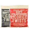 Trader Joe's Soft Licorice Twists 8oz (Strawberry Licorice, 5 Pack)