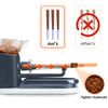 QCBF Electric Cone Roller Automatic Cone Loader Mini Portable Pre Roll Cone Filling Machine+Pre Roll Cone Support Box，Grey
