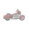 Indian Motorcycle Passenger Floorboards with Pads in Chrome, Pair - 2880293