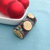 Yule Log Cake Christmas Ornament