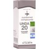 UNDA 20 Numbered Compounds | Homeopathic Preparation | 0.7 fl. oz.